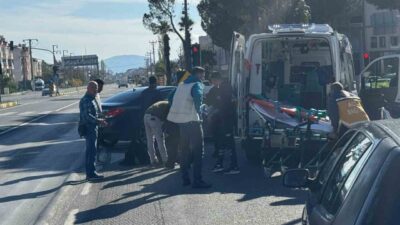 Ortaca ilçesinde ağır tonajlı araçların yolun bozuk olması sebebiyle meydana