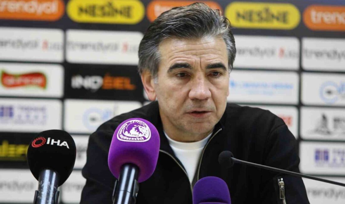 Ankara Keçiörengücü ile oynanan maçta Esenler Erokspor Teknik Direktörü Osman