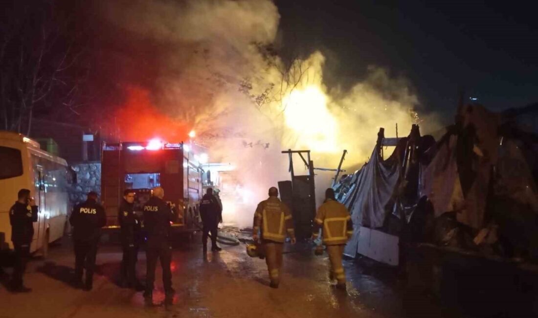 Bursa’nın Osmangazi ilçesinin Gaziakdemir Mahallesi 5. Gümüş Sokak’ta bulunan bir