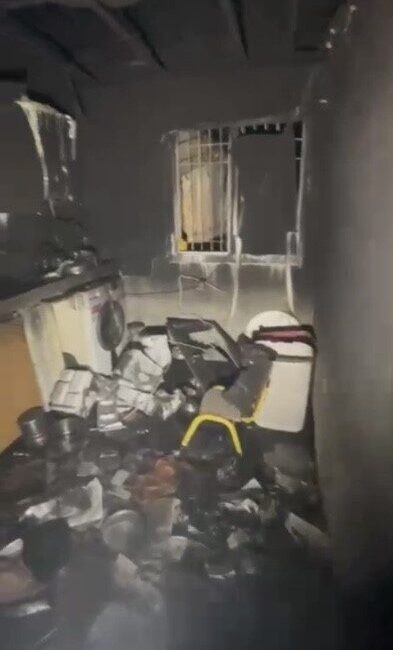 Osmaniye’de çıkan yangın, itfaiye ekiplerinin müdahalesi sonucu kontrol altına alındı