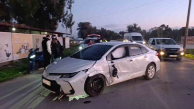 Manavgat ilçesinde meydana gelen trafik kazasında, bir kişi yaralandı. Olay,