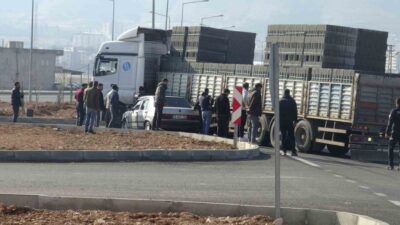Batman’ın Gercüş ilçesinde meydana gelen trafik kazasında, kavşakta dönüş yapan