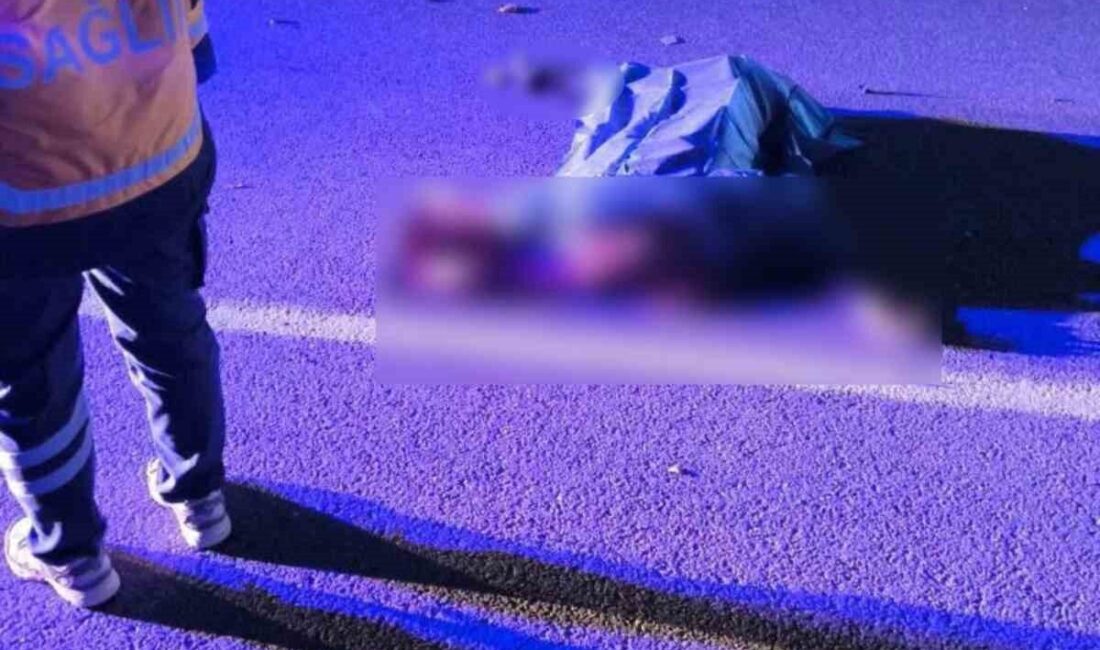 Adıyaman ilinde, yolun karşısına geçmeye çalışan bir kadına bir otomobilin