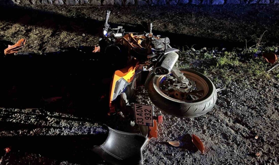 Mersin’in Bozyazı ilçesinde bir otomobil ile çarpışan motosikletin 18 yaşındaki