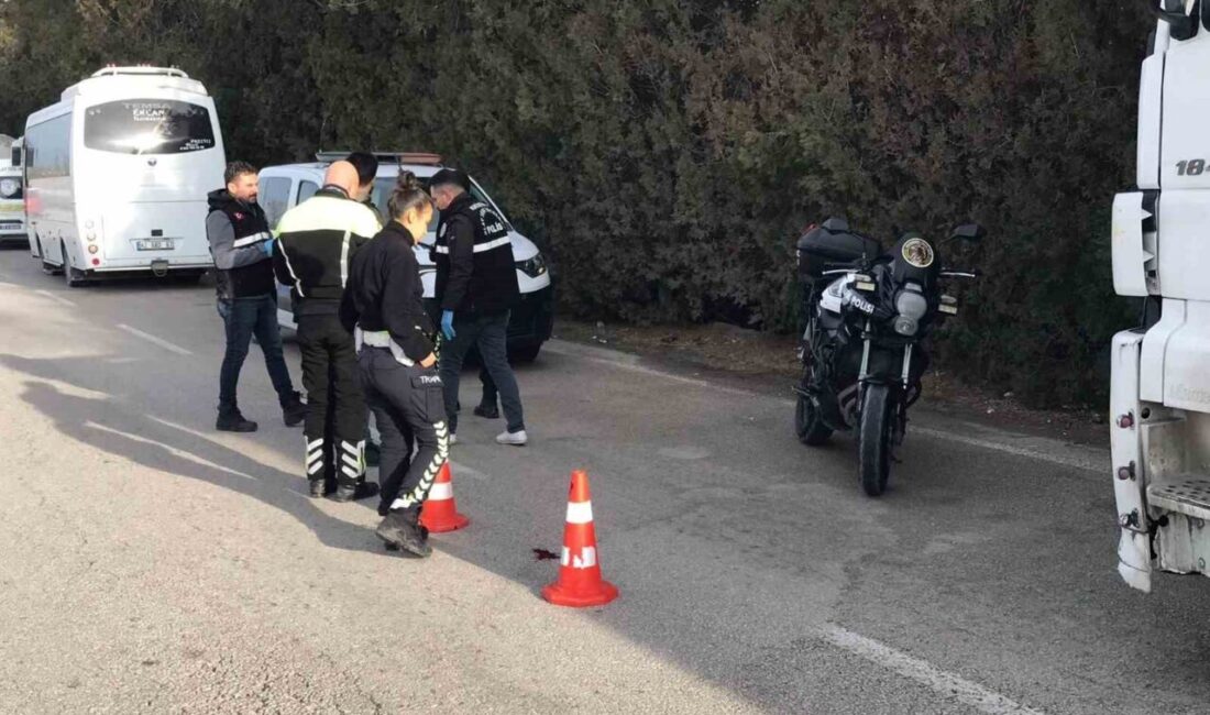 Konya’nın Ereğli ilçesinde, bir tır sürücüsü, aracını park etmişken işçi