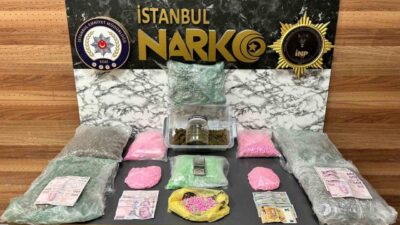 Pendik’te Narkotik Suçlarla Mücadele Şube Müdürlüğü tarafından gerçekleştirilen operasyonda bir