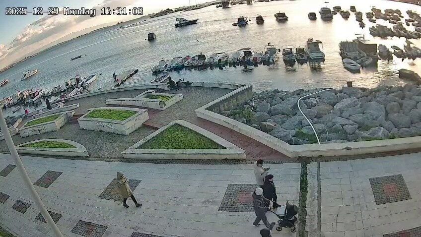 Pendik sahilinde meydana gelen olayda, balık tutan bir vatandaşın oltadan