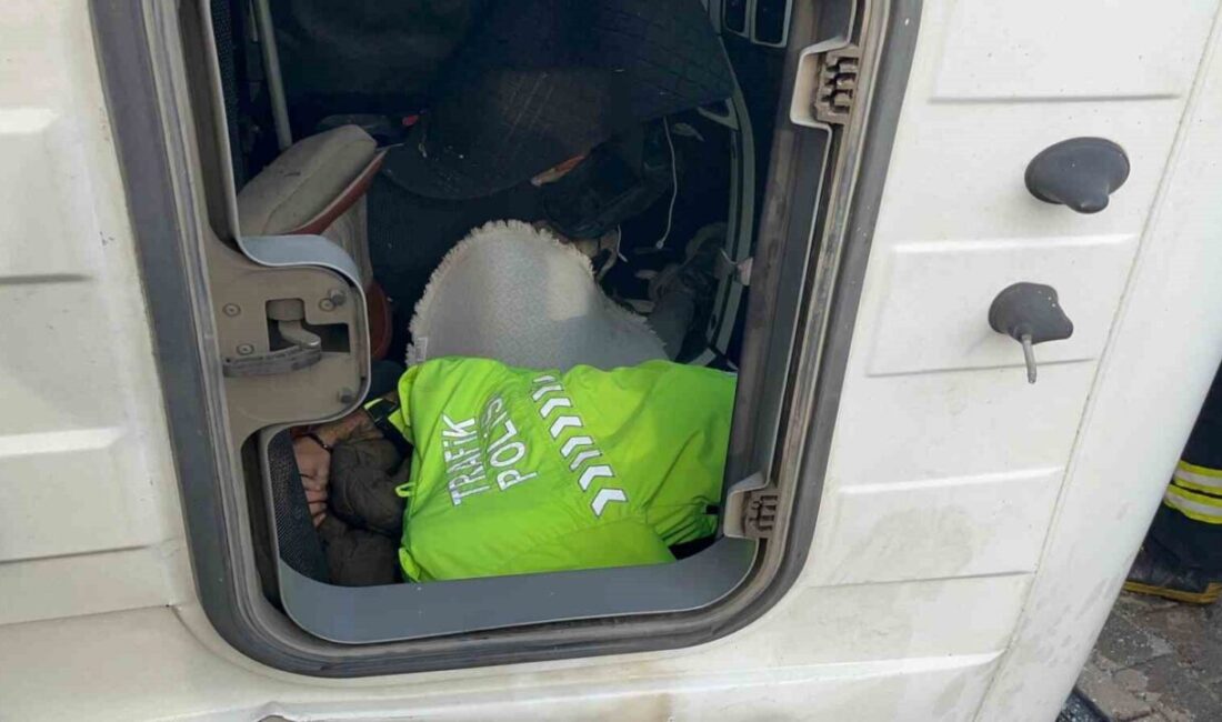 Tekirdağ’ın Ergene ilçesinde meydana gelen trafik kazasında 1’i çocuk 5