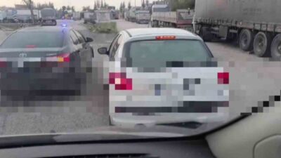 Adana’da gerçekleştirilen etkileyici bir takibin sonunda durdurulan araçta bulunan damacanalardan