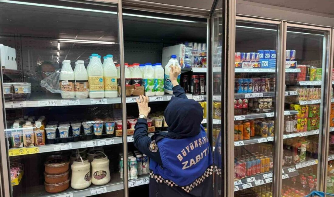 Kocaeli ilinde, Ramazan ayı öncesinde zabıta ekipleri denetimlerini sıkılaştırarak raflarda