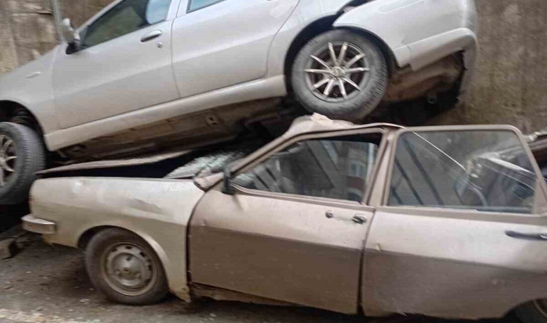 Zonguldak’ın Alaplı ilçesine bağlı Karaağaç Mahallesi’nde yaşanan olayda, bir araç