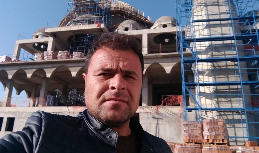 Kapaklı ilçesinde devam eden Ravza Camii inşaatında çalışan 42 yaşındaki