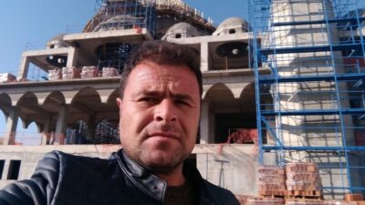 Kapaklı ilçesinde devam eden Ravza Camii inşaatında çalışan 42 yaşındaki