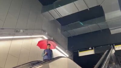 İstanbul’da etkili olan şiddetli yağışlar, İstanbul Büyükşehir Belediyesi’ne ait M9