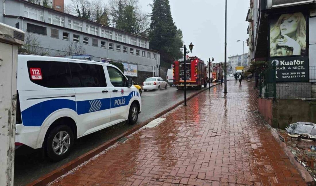 Zonguldak’ın Ereğli ilçesinde, 2 No’lu Sağlık Ocağı’nın deposunda meydana gelen