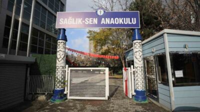 Ankara’da Sağlık-Sen tarafından açılan anaokulu, sağlık ve sosyal hizmet uzmanlarından