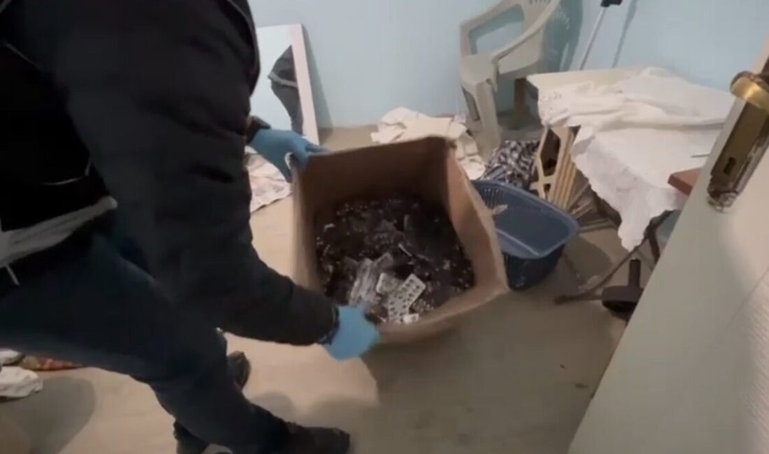 Samsun’da narkotik polisi tarafından yürütülen operasyon neticesinde bir kişinin üzerinde