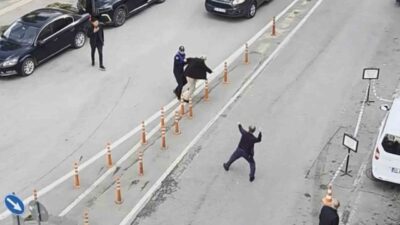 Samsun’da yaşanan olayda, iki yaşlı adam arasındaki tartışma, vatandaşlar ve