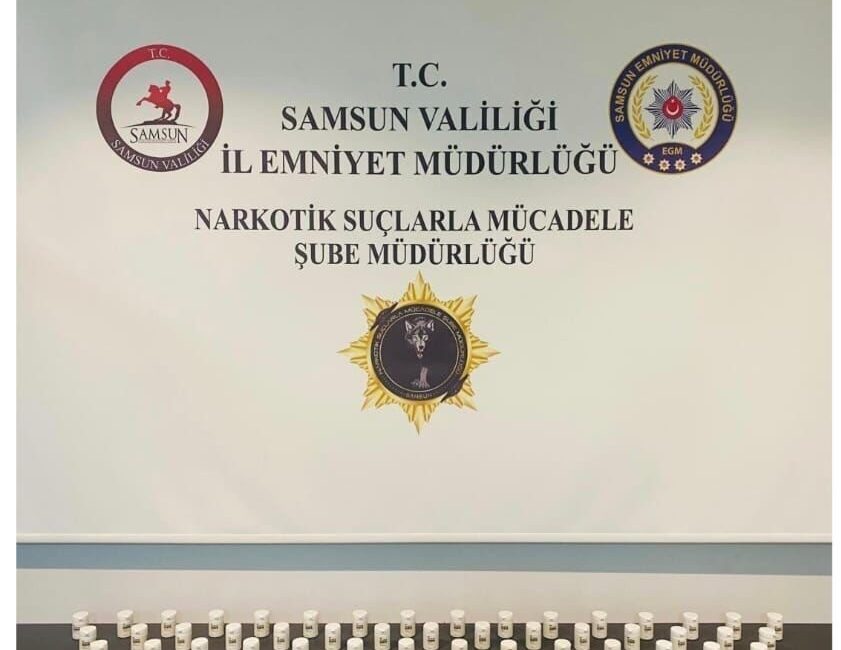 Samsun’un İlkadım ilçesinde uyuşturucu madde bulundurdukları şüphesiyle 5 kişi hakkında