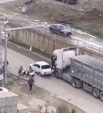 Atakum ilçesinde belirlenemeyen bir nedenle başlayan bir tartışma kısa sürede
