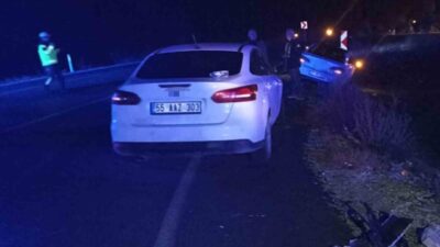 Samsun’un Havza ilçesinde meydana gelen trafik kazasında 3 araç karıştı