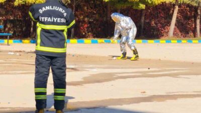 Ceylanpınar ilçesindeki bir lisede meydana gelen deney tüplerinin patlaması sonucunda