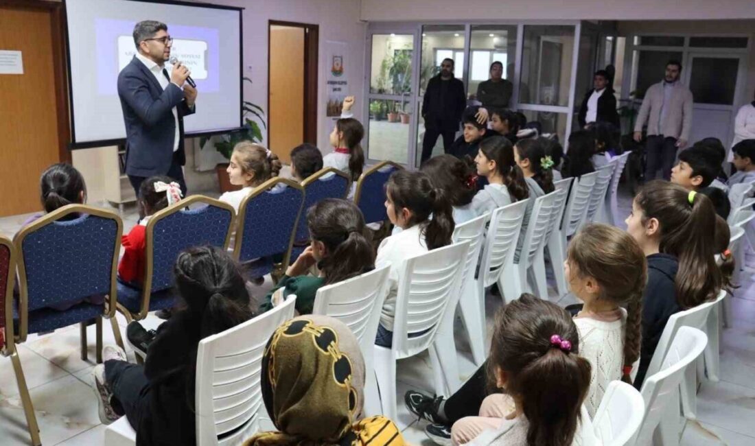 Şanlıurfa Büyükşehir Belediyesi, gençlik merkezlerinde 7-14 yaş arası çocuklara yönelik