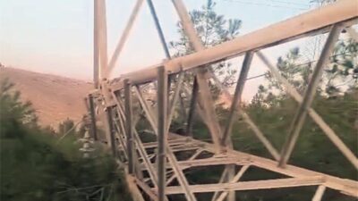 Şanlıurfa’nın Eyyübiye ilçesinde meydana gelen elektrik direği hırsızlığı sonrası Dicle
