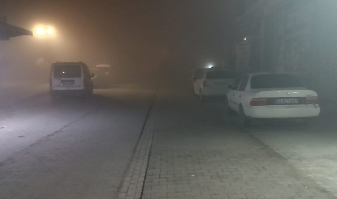 Şanlıurfa’da dün akşam şehir genelinde etkili olan yoğun sis, sabah