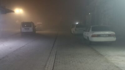 Şanlıurfa’da dün akşam şehir genelinde etkili olan yoğun sis, sabah