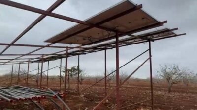 Bozova ilçesinde bir su kuyusundan güneş enerjisi panelleri çalındı. Olay,