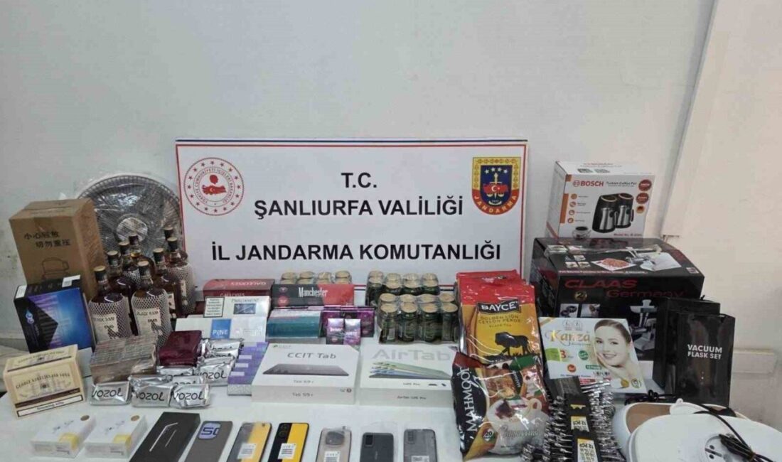 Şanlıurfa İl Jandarma Komutanlığı’nın operasyonunda, Suruç ilçesinde suç ve suçlularla