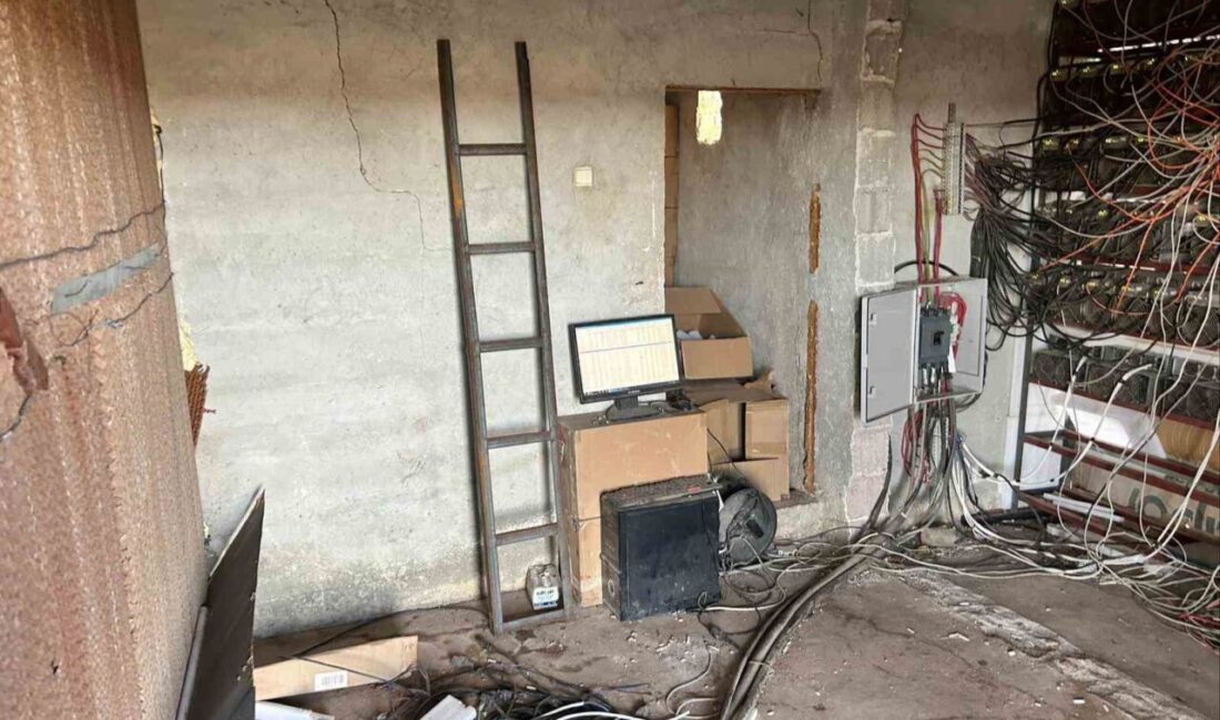Şanlıurfa İl Jandarma Komutanlığı ekipleri, Hilvan ilçesinde kripto para üretimi