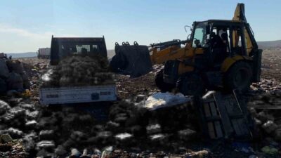 Eyyübiye Belediyesi Zabıta Müdürlüğü ekipleri, Kadıkendi Mahallesi’nde bir işletmenin deposunda