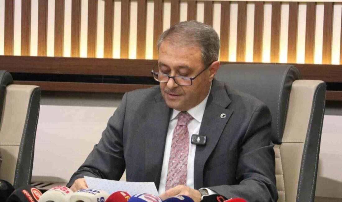 Şanlıurfa Valisi Hasan Şıldak, son bir ay içerisinde gerçekleşen asayiş