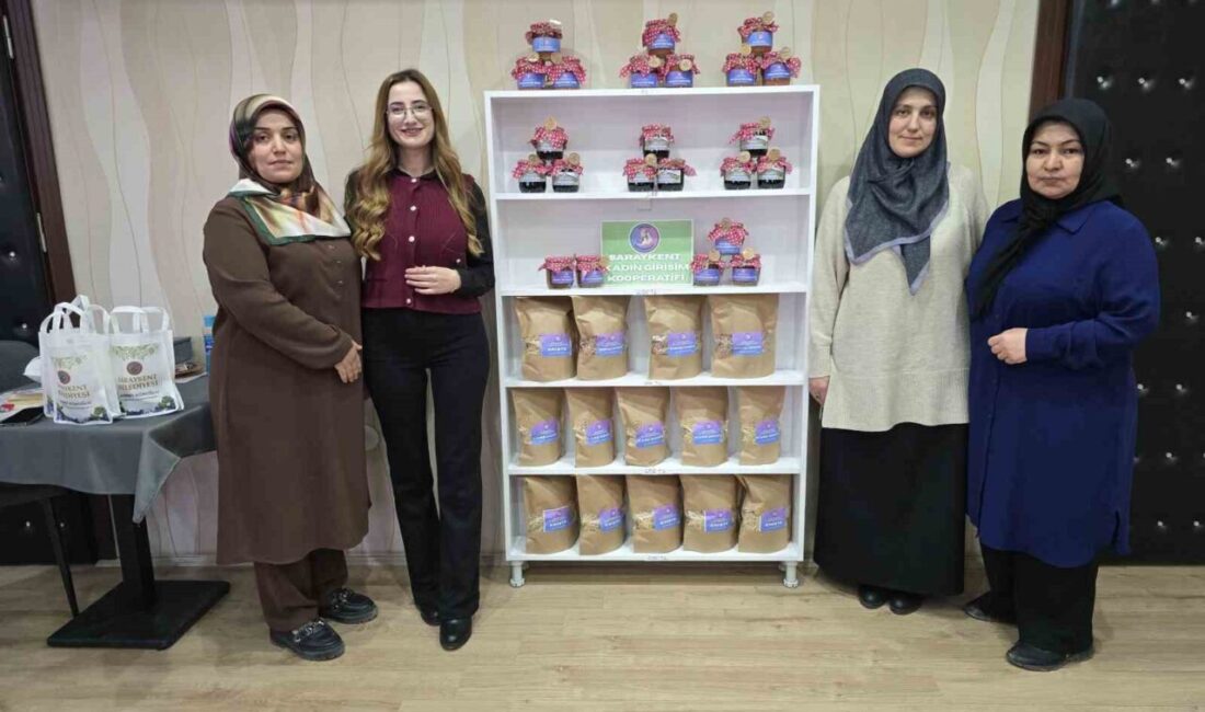 Yozgat’ın Saraykent ilçesinde faaliyet gösteren Kadın Kooperatifi, kısa bir süre