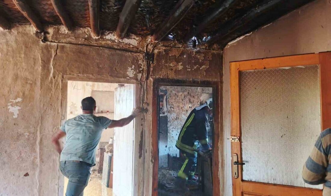 Isparta’nın Şarkikaraağaç ilçesine bağlı Salur Köyü’nde sabah saatlerinde meydana gelen