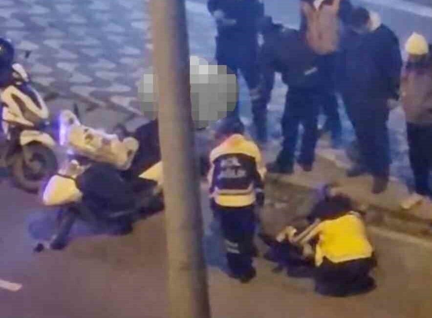 Eskişehir’de, dün akşam saatlerinde Vişnelik Mahallesi Vali Ali Fuat Caddesi’nde