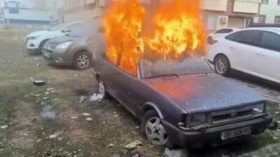 Siirt’in Kurtalan ilçesinde meydana gelen bir otomobil yangını olayıyla ilgili