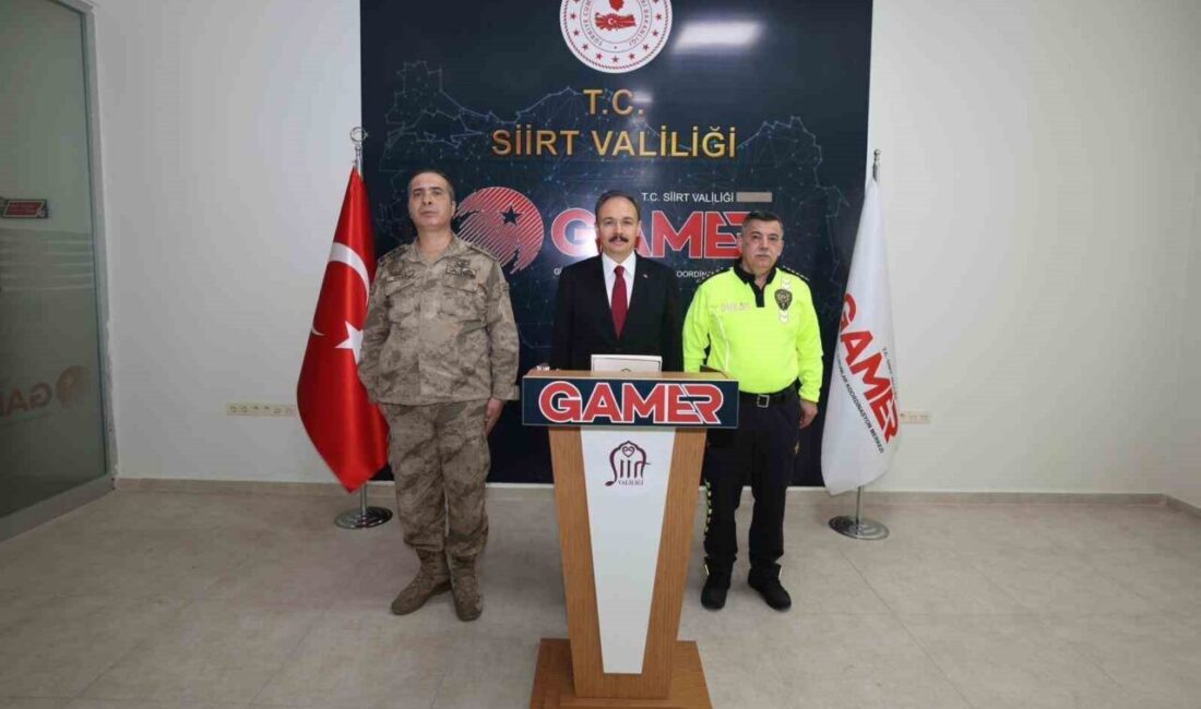 Siirt Valisi Dr. Kemal Kızılkaya, kentte meydana gelen olayların yüzde