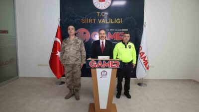 Siirt Valisi Dr. Kemal Kızılkaya, kentte meydana gelen olayların yüzde