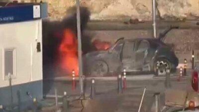 Şile Limanı’nda seyir halindeki bir araçta, şu ana kadar belirlenemeyen