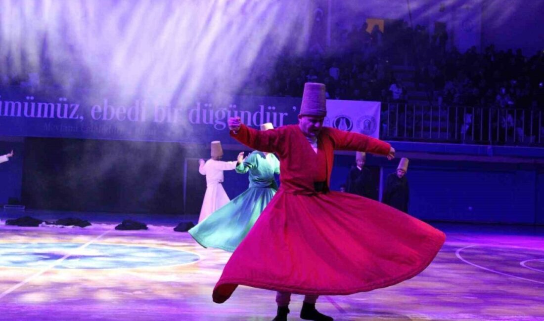 Sincan’da, Mevlana Celaleddin-i Rumi’nin vefatının 752. yıl dönümü anısına ‘Şeb-i