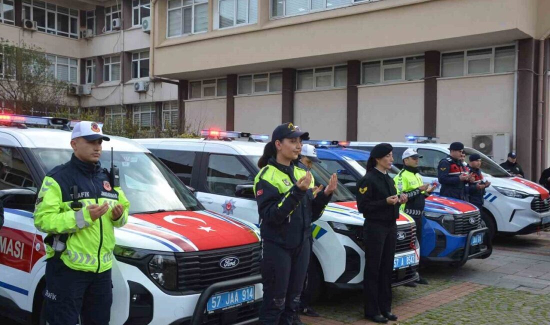 Sinop’ta, İl Emniyet Müdürlüğü ve İl Jandarma Komutanlığı’na tahsis edilen
