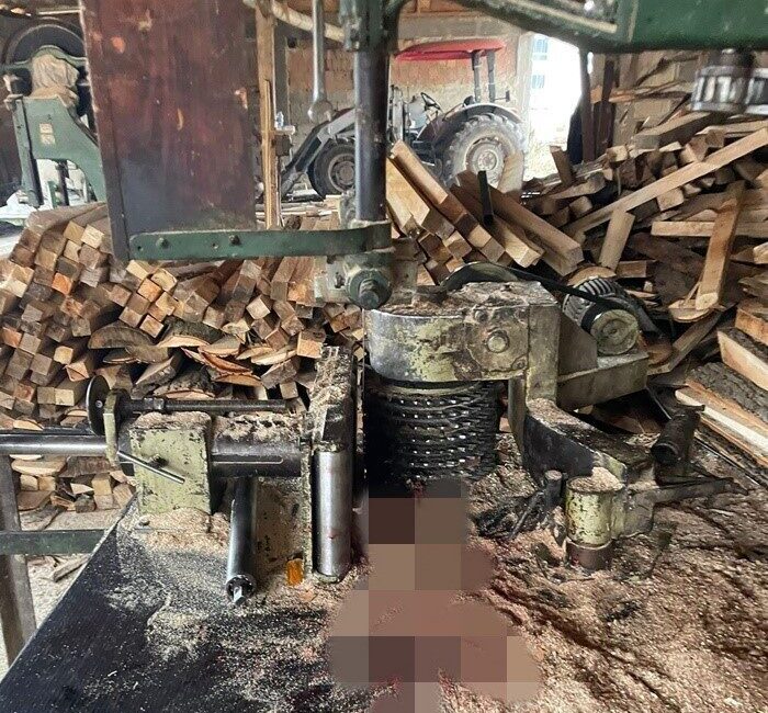 Boyabat ilçesinde bir atölye iş kazasında yaşanan acı olayda, İbrahim
