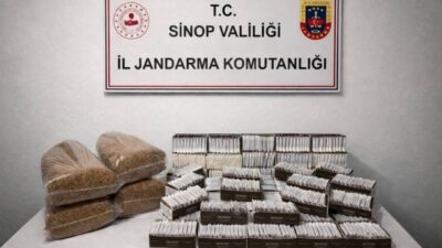 Sinop İl Jandarma Komutanlığı ekipleri, Boyabat ilçesinde yürüttükleri istihbari çalışmalar