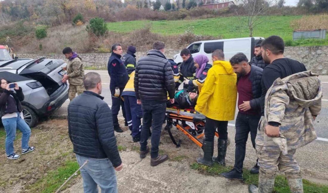Sinop’ta meydana gelen trafik kazasında bir kişi yaralandı. Olay, bugün