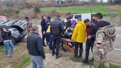 Sinop’ta meydana gelen trafik kazasında bir kişi yaralandı. Olay, bugün