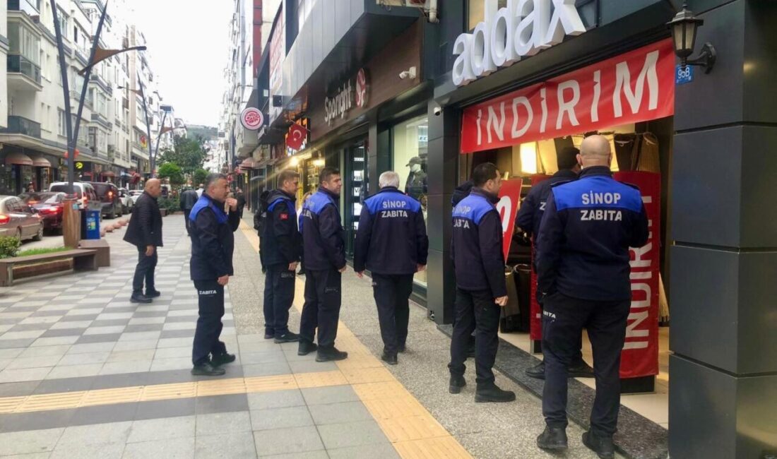 Sinop Belediyesi Zabıta Müdürlüğü ekipleri, şehir genelinde gerçekleştirdikleri periyodik kontroller