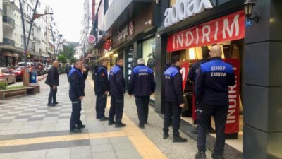 Sinop Belediyesi Zabıta Müdürlüğü ekipleri, şehir genelinde gerçekleştirdikleri periyodik kontroller